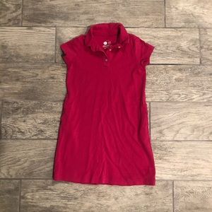 Primary short sleeve polo dress